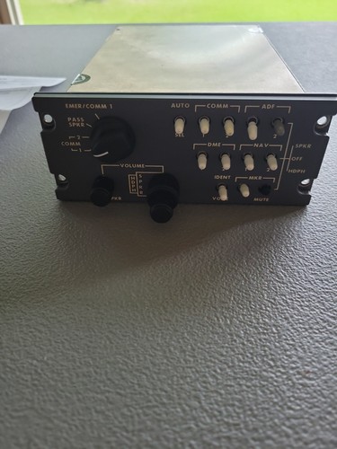 Audio Selector Panel 5635-1-1 w/ May 2026 Repaired 8130