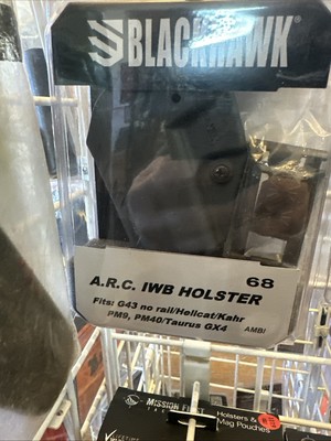 Blackhawk Arciwb Holster 68 Fit G43 Hellcat Taurus Gx4 Kahr Pm9 Pm40
