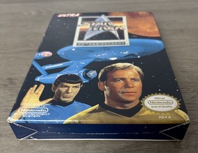Star Trek 25th Anniversary (Nintendo NES) Complete In Box CIB w/Manual 💥