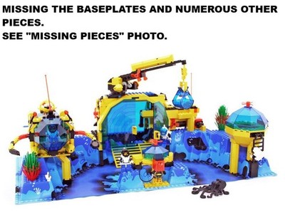 LEGO Aquazone Aquanauts 6195 Neptune Discovery Lab NEAR MINT