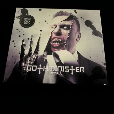 Utopia von Gothminister  (CD, 2013) Incl Limited DVD Film Selten Rar !!
