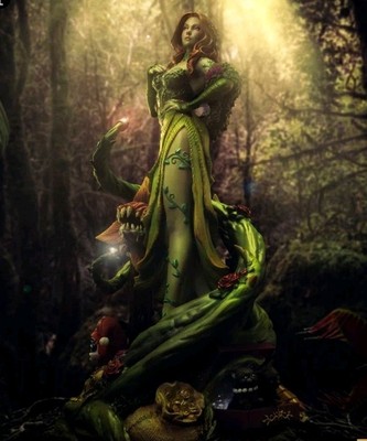 DC COMICS POISON IVY GOTHAM CITY SIRENS DELUXE LE 1:10 ART SCALE STATUE
