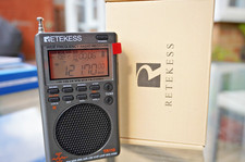 Retekess TR110 Portable Shortwave Radio. Multi Band inc Airband. In box