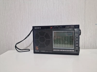 Sony ICF-7600DA 15 Bands Weltempfänger Radio - Ersatz oder Reparatur. REC M - Bild 1 von 4