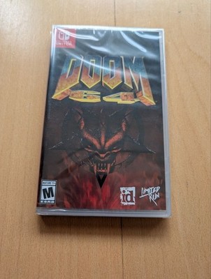 Doom 64 - Nintendo Switch - Limited Run - Neu + Sammelkarte