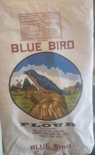 Blue Bird Flour Sacks 20 lb size - EMPTY