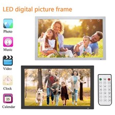 21.5" Digital Picture Frame 1920x1080 FHD Screen Music Video Player Slideshows