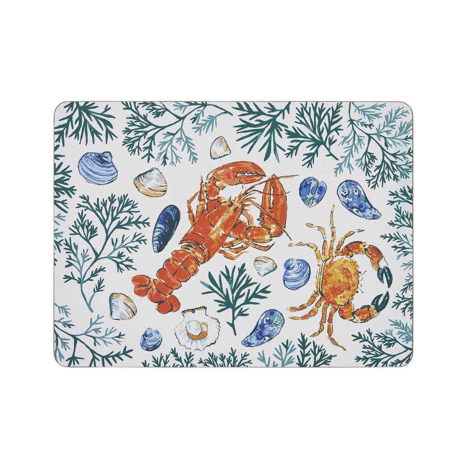 Ulster Weaver Muscheln Design 4er Set Tischsets