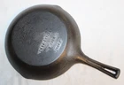 Vintage Wagner Ware Sidney 0 Cast Iron Chef Skillet 9” 1386C Thumb Print Handle