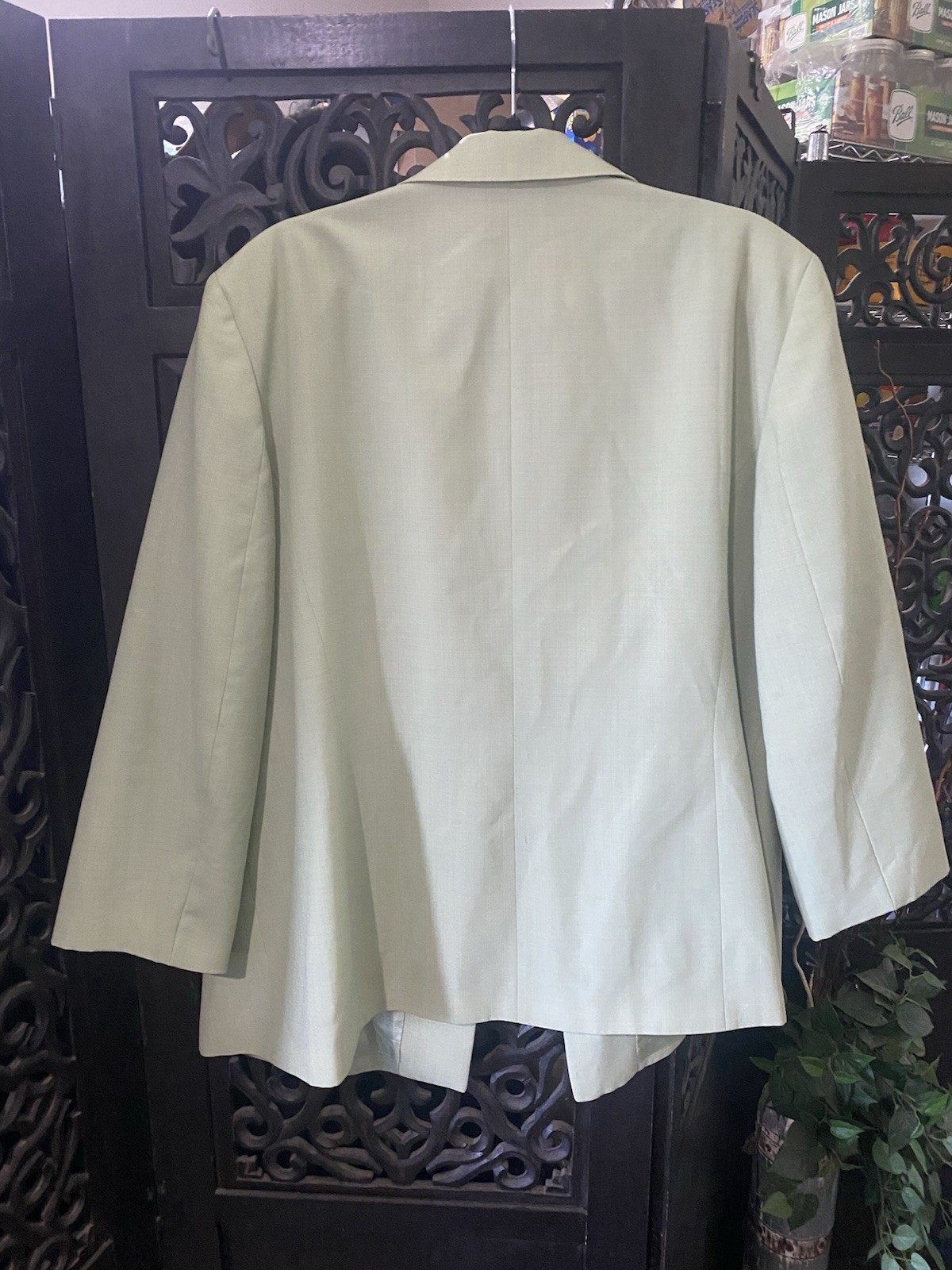 Perfect Easter Suit Light Green Pendleton Jacket … - image 4