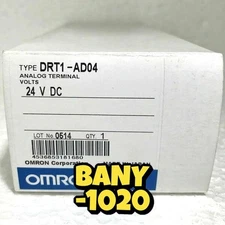 New In Box OMRON DRT1-AD04 DRT1AD04 Analog Input Terminal us free tax