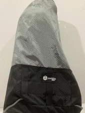 TRTL Grey Travel Bag - 15” X 9” One Main Compartment Full Zipper Opening