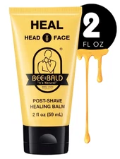 Bee Bald HEAL Post-Shave Healing Balm Immediately Calms & Soothes Damaged Skin,✅