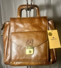 Patricia Nash NWT Distressed Vintage Collection. P80106 COGNAC Leather Handbag