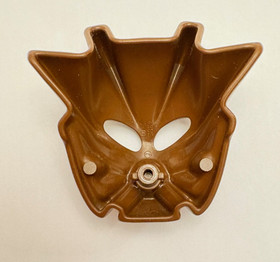 Lego Bionicle Kanohi Mask Kakama - Pohatu Nuva 8568 Exclusive Retired Brown