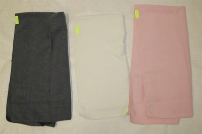 Aquis Large Hair Towel NEW Lot X 3 Assorted Colors Extra Soft Gentle Quick Dry