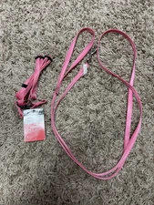 Pet Champion Small Step in Dog Harness + Leash- Pug, Boston Terrier - Pink - NEW