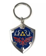 Keychain Hylian Shield Metal Charm Collection "Ichiban Kuji The Legend of Zelda