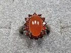 GRANDMA GRABE'S BEAUTIFUL VINTAGE 925 STERLING SILVER 4.6G RING SIZE 9