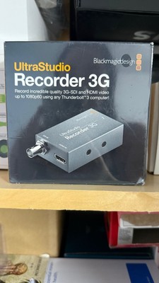Blackmagic Design Ultrastudio Recorder 3G Video Capture Thunderbolt 3