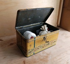 Scatola Scatolina Contenitore Latta Lattina Biscotti Plasmon Vintage