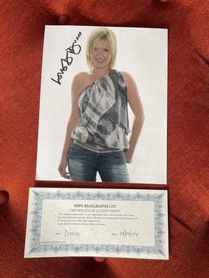 Genuine Dido Signed large 10 x8  Photograph with COA Original 2004 Pop Star