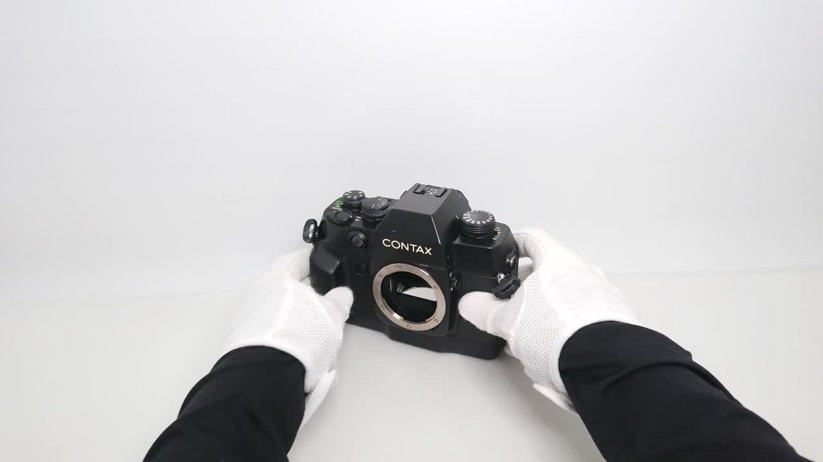 Near MINT in Box] Contax AX SLR 35mm Film Camera Black For C/Y