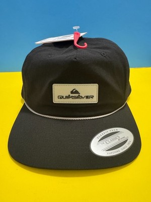 quiksilver men hat new with tag black