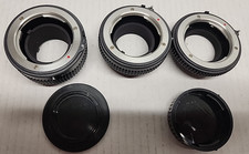 3 Pcs Camera Lens Extension Tube Set 13mm/21mm/31mm