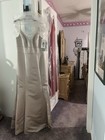 Hailey Paige Champagne Trumpet Gown Sz  12 NWT perfect for prom, black tie  — photo 4