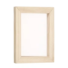 Paper Making Layer 7.1"x5.9" Wood with 160 White Mesh DIY