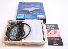 DTV Digital To Analog Converter Box DTX9900 Digital Stream With Remote. Open Box