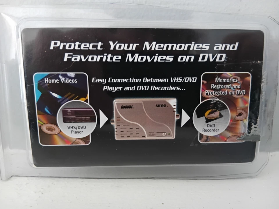 Sima Model CT-2 Go DVD VHS Digital Video Enhancer & Duplicator No Power Cable - Image 4 of 4