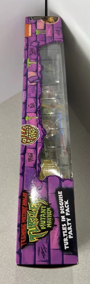 Teenage Mutant Ninja Turtles Mutant Mayhem - Paquete de fiesta Tortugas disfrazadas Nuevo Foto 3 de 4