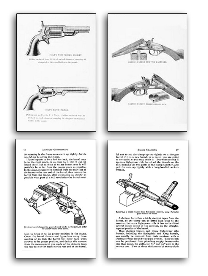 Rare Old Gun Books on DVD Gunsmithing Firearms Pistol Rifle Repair