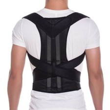 Men / Women Adjustable Posture Corrector Back Support Shoulder Back Brace Belt..