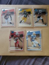 5 2020 Chronicles Clearly Donruss RC Rated Rookie RR-TH RR-IS RR-JOK RR-AM RR-BE