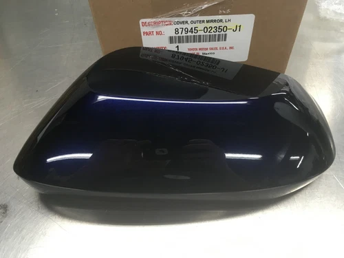 OEM TOYOTA COROLLA OUTER MIRROR COVER DRIVER SIDE NEW DARK BLUE FITS 2020-24
