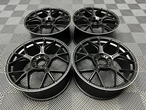 19" AMG GT Style Alloy Wheels Gloss Black Polished Mercedes E Class W205 W213 - Picture 2 of 9