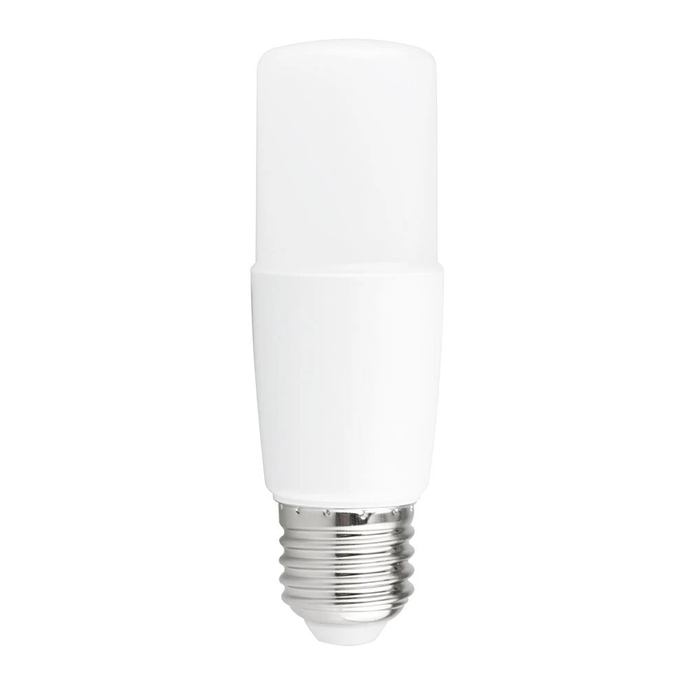 6 X LED Tube Stick T37 10W 75W E27 Matte 1100lm Cold White 6500K Daylight