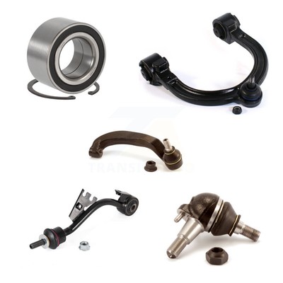 Front Right Upper Arm Lower Ball Joint Outer Tie Rod End Link Kit (5Pc) For E350