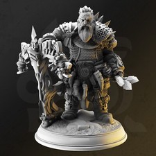 Male Dwarf Ranger - Telnam Gnik, Big Game Hunter - 32mm Scale - DM Stash