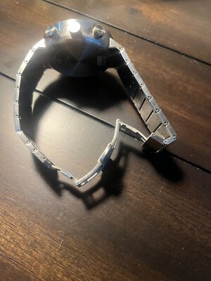 MOVADO EDGE MENS CHRONOGRAPH 3680010 Pre-Owned Good Condition Not