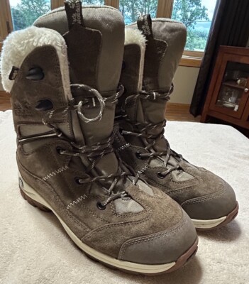 Jack Wolfskin Texapore Womens Brown Waterproof Hiking Boots Size 7.5 EUC
