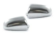Matt Chrome Side Mirror Cap Replacement For Audi A4 B6 B7 8E 8H RS S Line