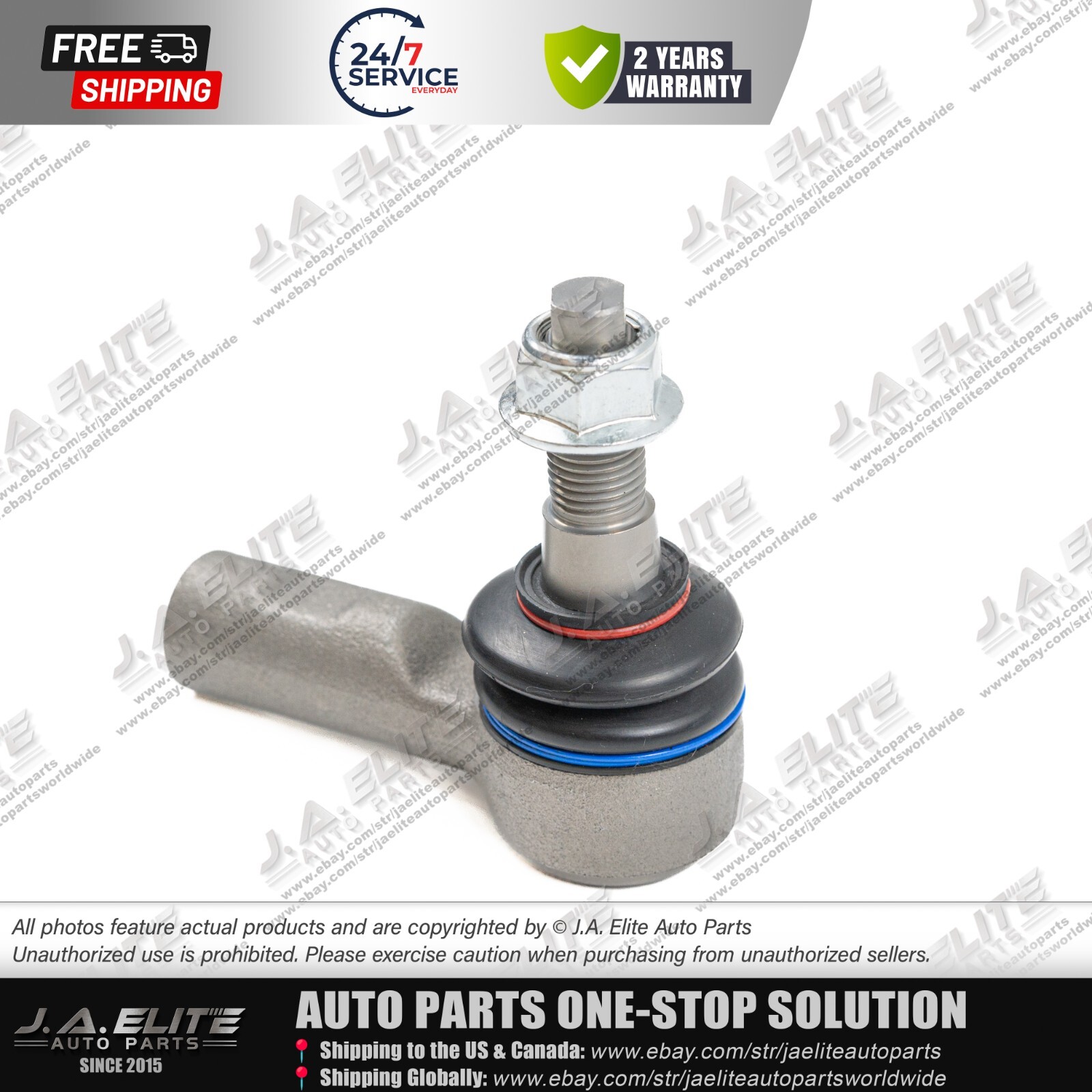 Outer Steering Tie Rod Ball Joint fits Aston Martin Rapide 4G43-3289-AA