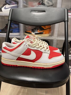 Nike Dunk Low Championship Red Men Size 13 Air Max Jordan Zoom React Force 1 3 4