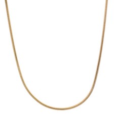 Goldkette Schlangenkette Breite 0,9mm - 585-14 Karat Gold