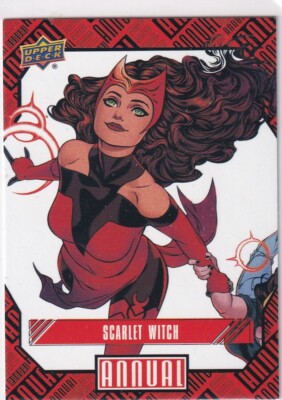 Upper Deck 2023-24 Marvel Annual No. 72 Scarlet Witch