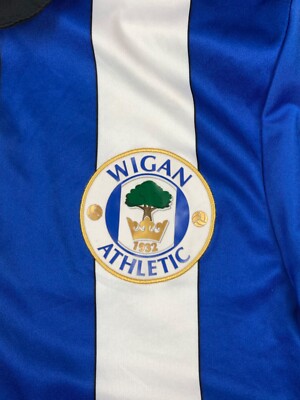 Maillot Wigan Athletic Domicile 2014/2015 MI-FIT Taille XL Homme - Occasion Bon état